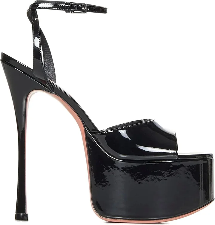 155mm Aya platform heeled sandals