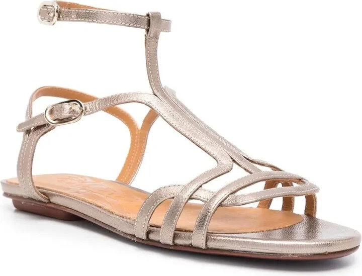 15mm Leather Open-Toe Sandals - Image 2