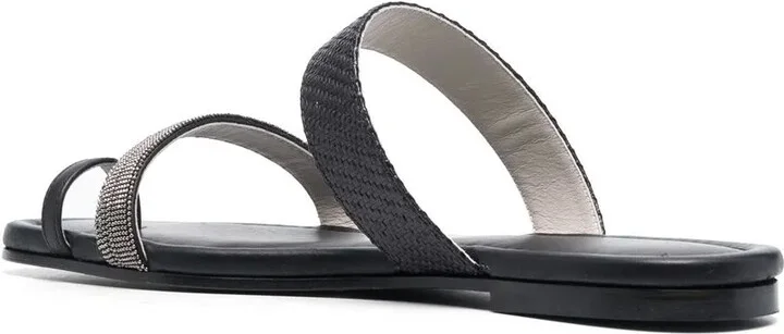 15mm Open-Toe Leather Mules - Image 3