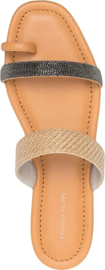 15mm Open-Toe Leather Slides - Image 4