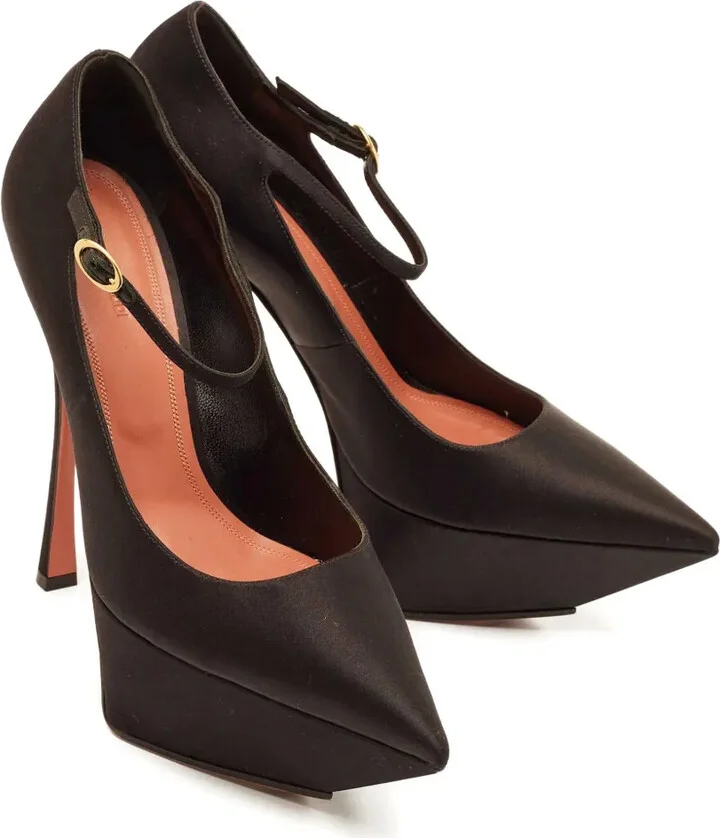 160mm Leather Heeled Sandals - Image 3
