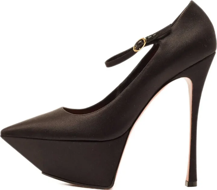 160mm Leather Heeled Sandals