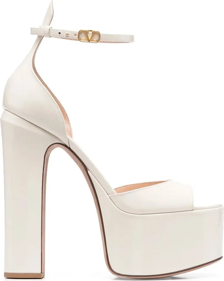 160mm Tan-Go platform sandals