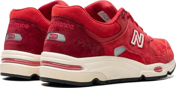 1700 "Kith Toronto Rococco Red" sneakers - Image 3