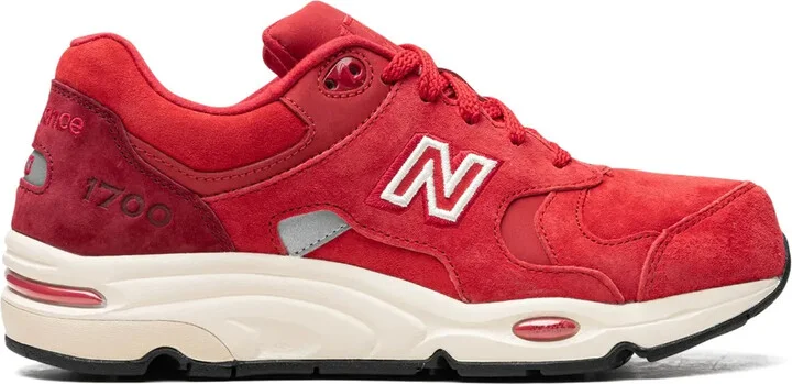 1700 "Kith Toronto Rococco Red" sneakers