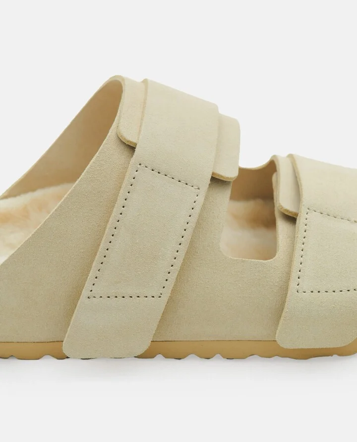 1774 Uji Suede And Leather Slippers - Image 2