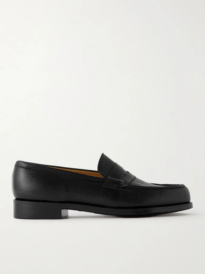 180 Full-Grain Leather Penny Loafers