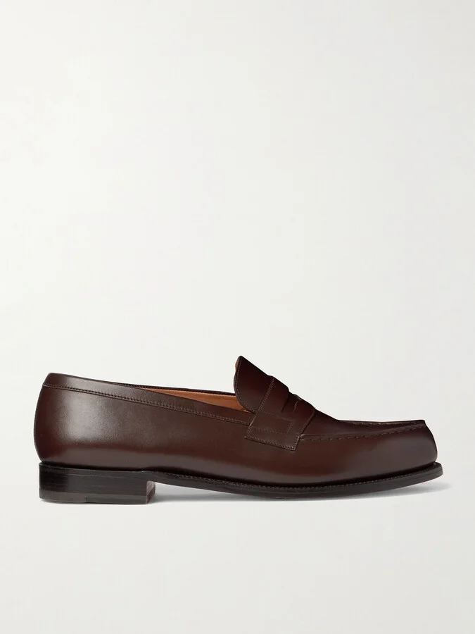 180 Moccasin Leather Loafers