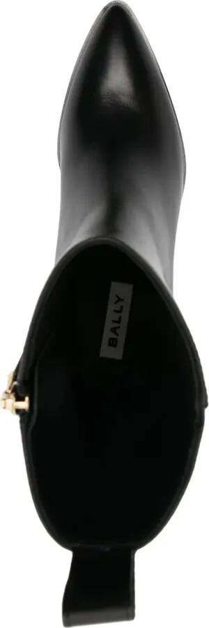18mm Pointed-Toe Leather Boots - Image 4