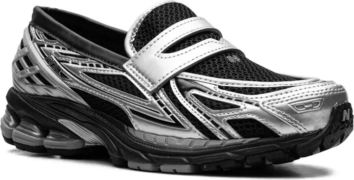 1906L "Silver Metallic/Black" sneakers - Image 2