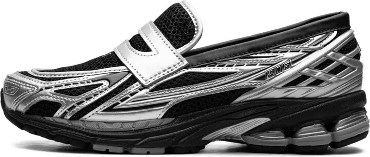 1906L "Silver Metallic/Black" sneakers - Image 5