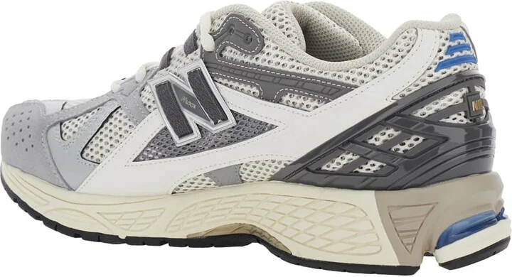 '1906r' Grey Sneaker With Mesh Design And Side Logo In Synthetic Fiber Unisex - Image 3