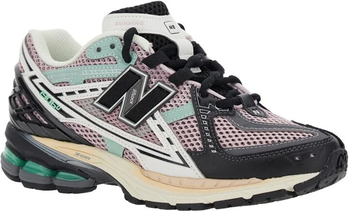 '1906R' Multicolor Sneaker With Mesh Design And Side Logo In Synthetic Fiber Unisex - Image 2