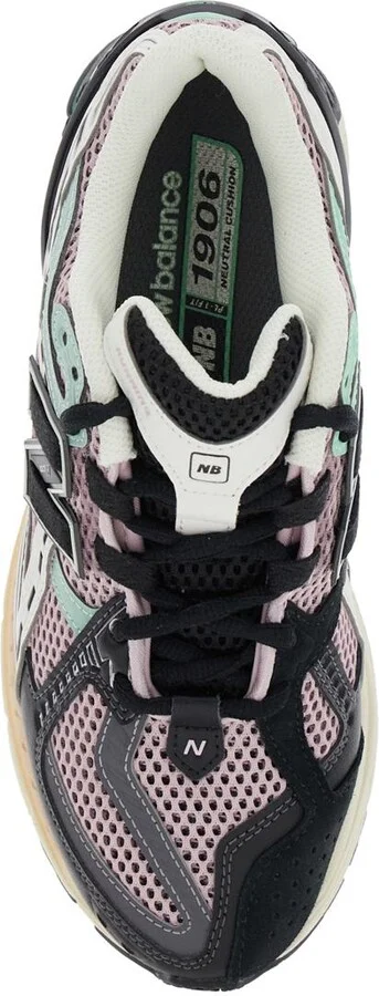 '1906R' Multicolor Sneaker With Mesh Design And Side Logo In Synthetic Fiber Unisex - Image 4