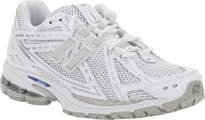 '1906R' White Sneaker With Mesh Design And Side Logo In Synthetic Fiber Unisex - Image 2