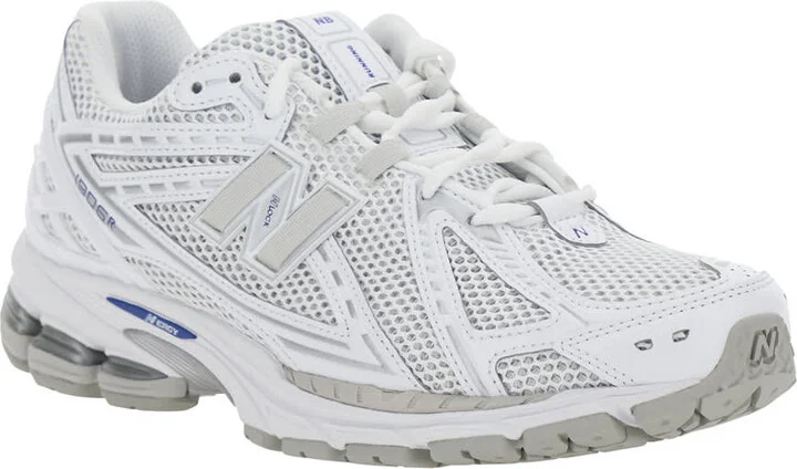 '1906r' White Sneaker With Mesh Design And Side Logo In Synthetic Fiber Unisex - Image 2