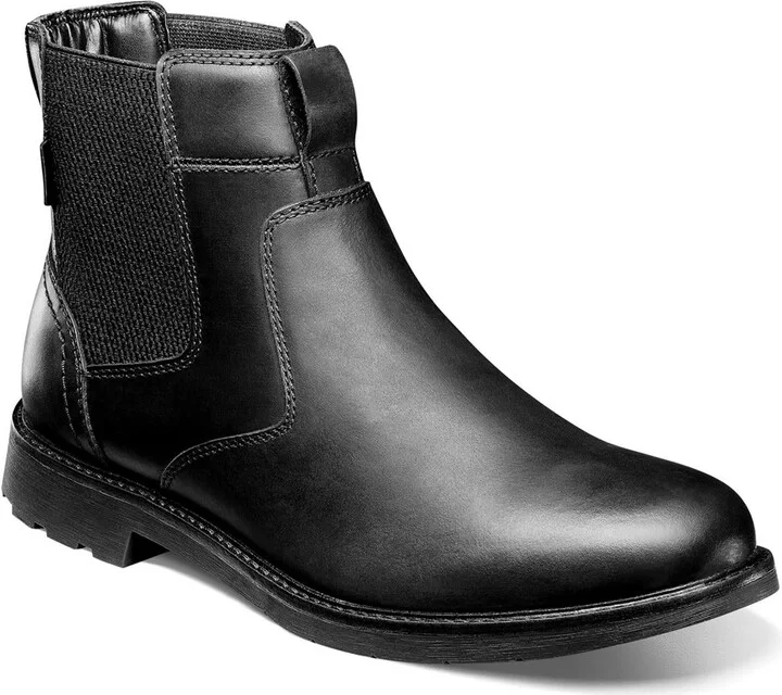 1912 PT Chelsea Mens Mixed Media Leather Chelsea Boots