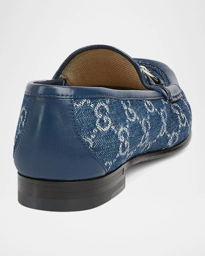 1953 Horsebit Monogram Denim Loafers - Image 2