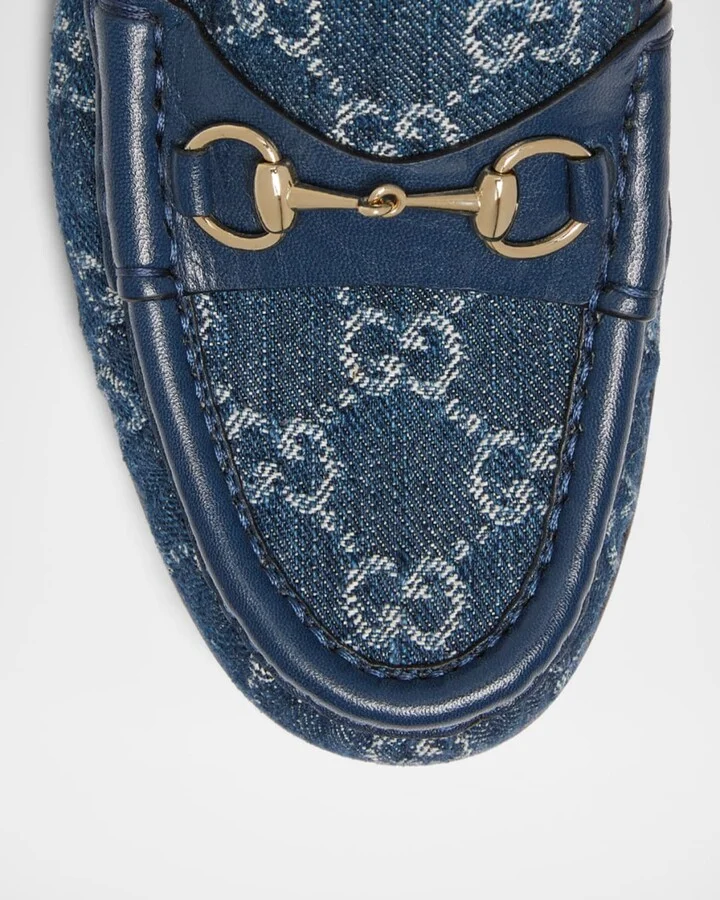 1953 Horsebit Monogram Denim Loafers - Image 3
