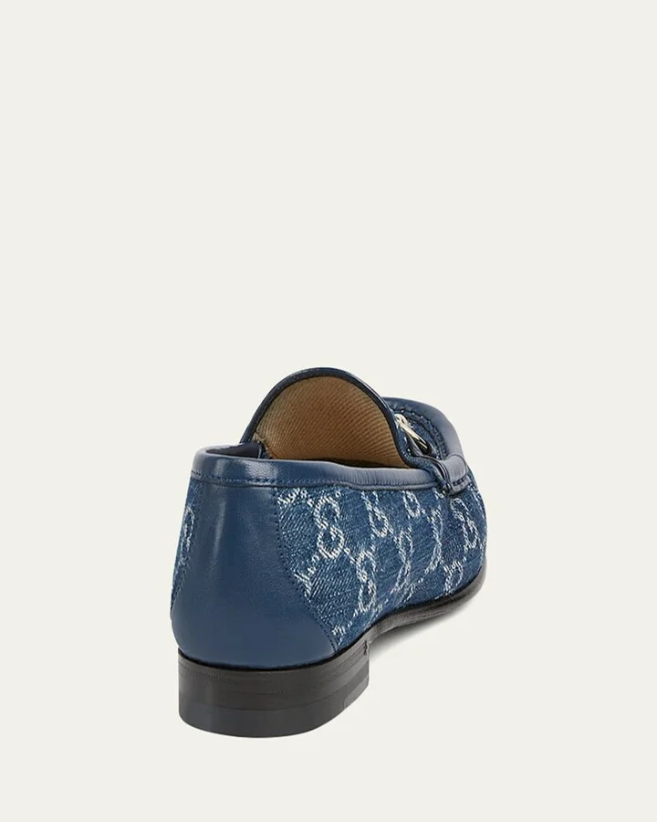 1953 Horsebit Monogram Denim Loafers - Image 2
