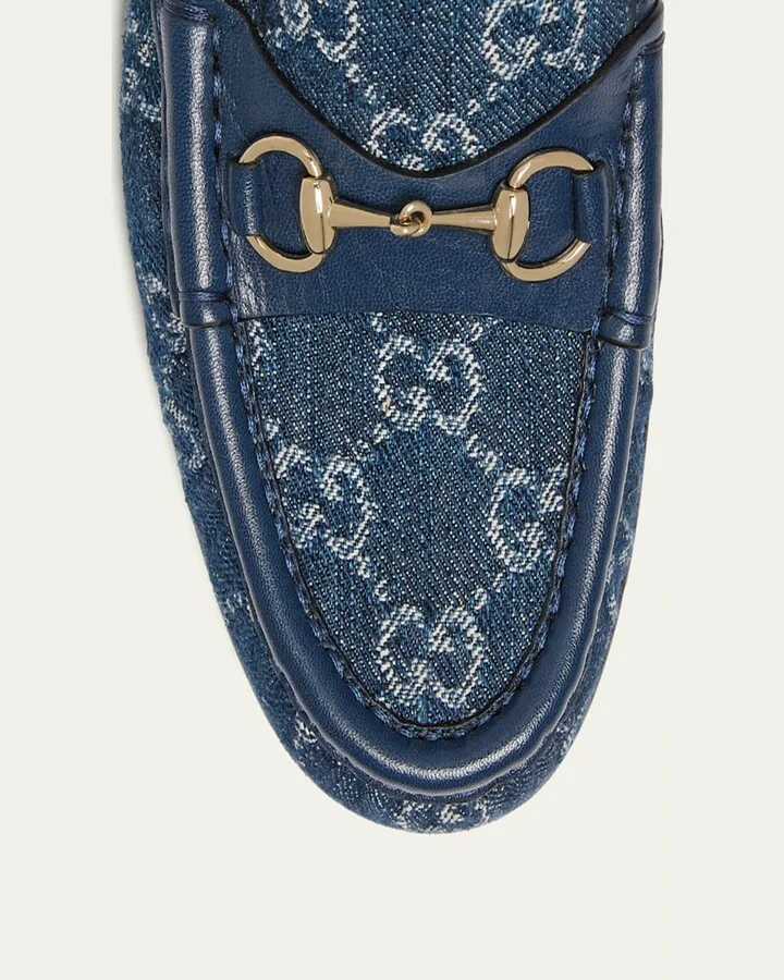 1953 Horsebit Monogram Denim Loafers - Image 3