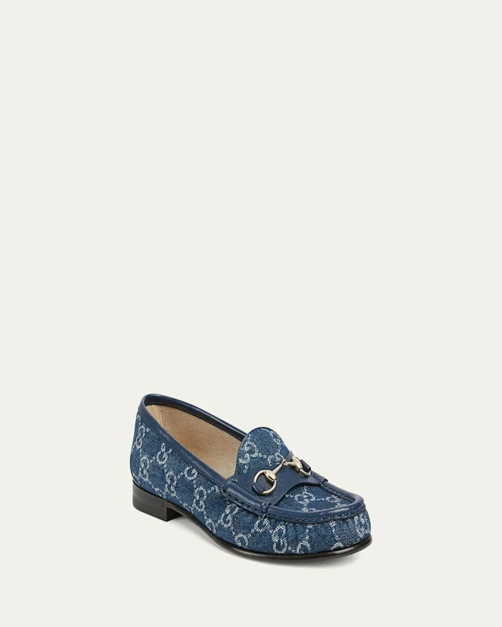 1953 Horsebit Monogram Denim Loafers - Image 9