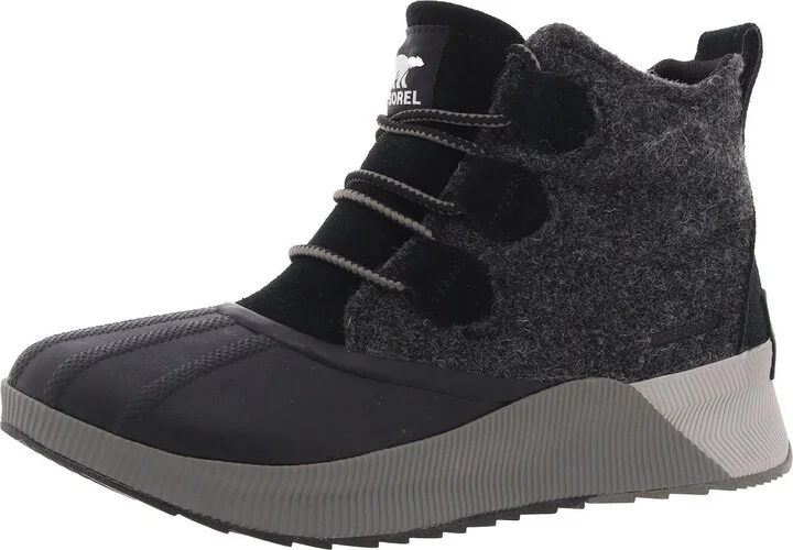 1959291010 Womens Waterproof Leather Winter & Snow Boots