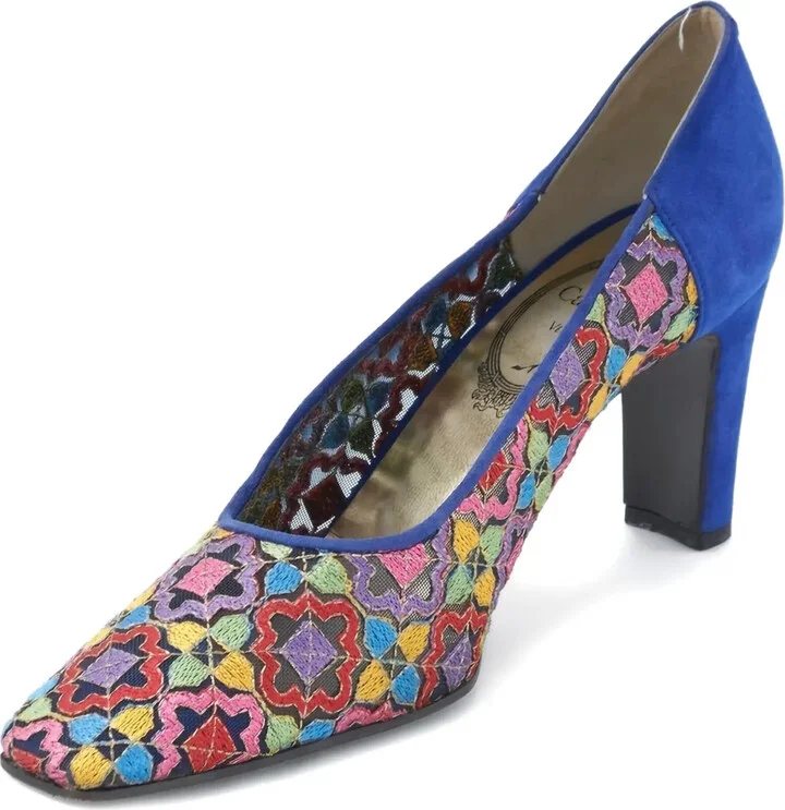 1980s Suede Pumps