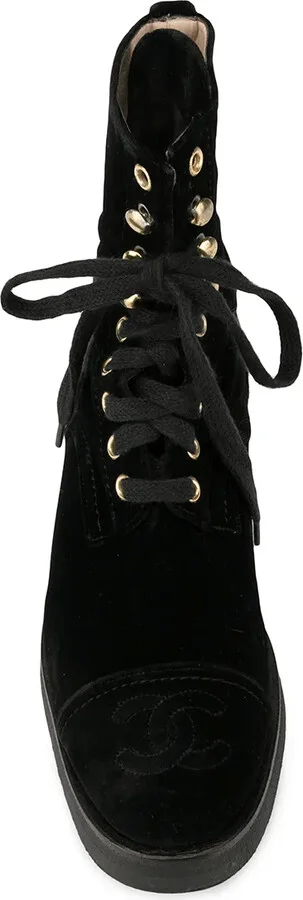 1990s Logo Ankle Boots - Image 4