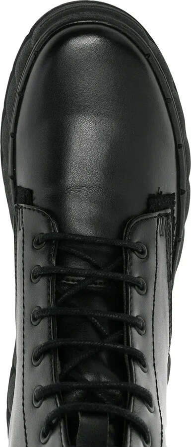 1992 Lace-Up Leather Boots - Image 4