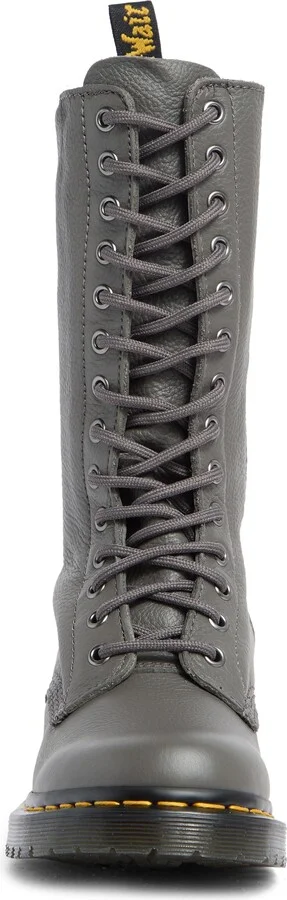1B99 Lace-Up Mid Shaft Leather Boot - Image 3
