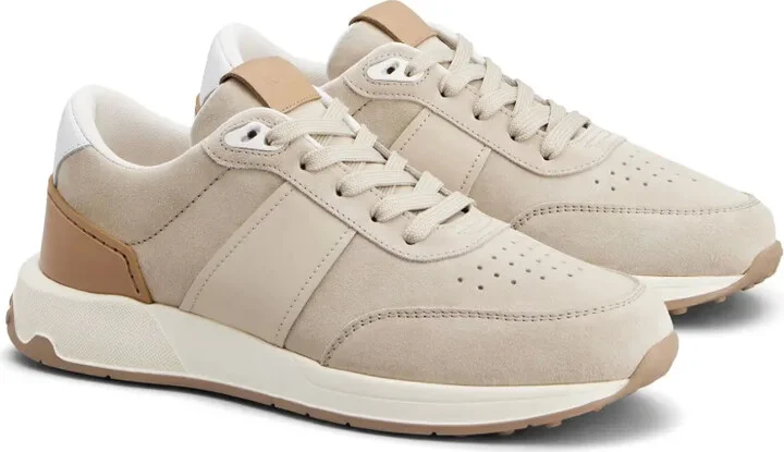 1T panelled suede sneakers - Image 2