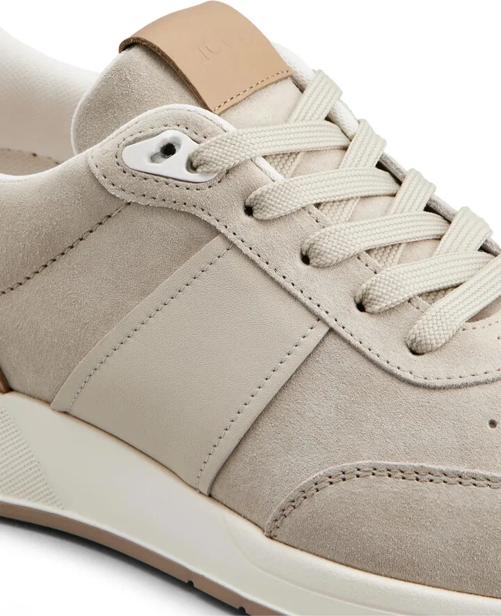 1T panelled suede sneakers - Image 5