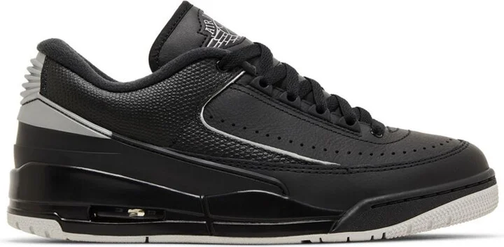 2/3 Black Metallic Silver