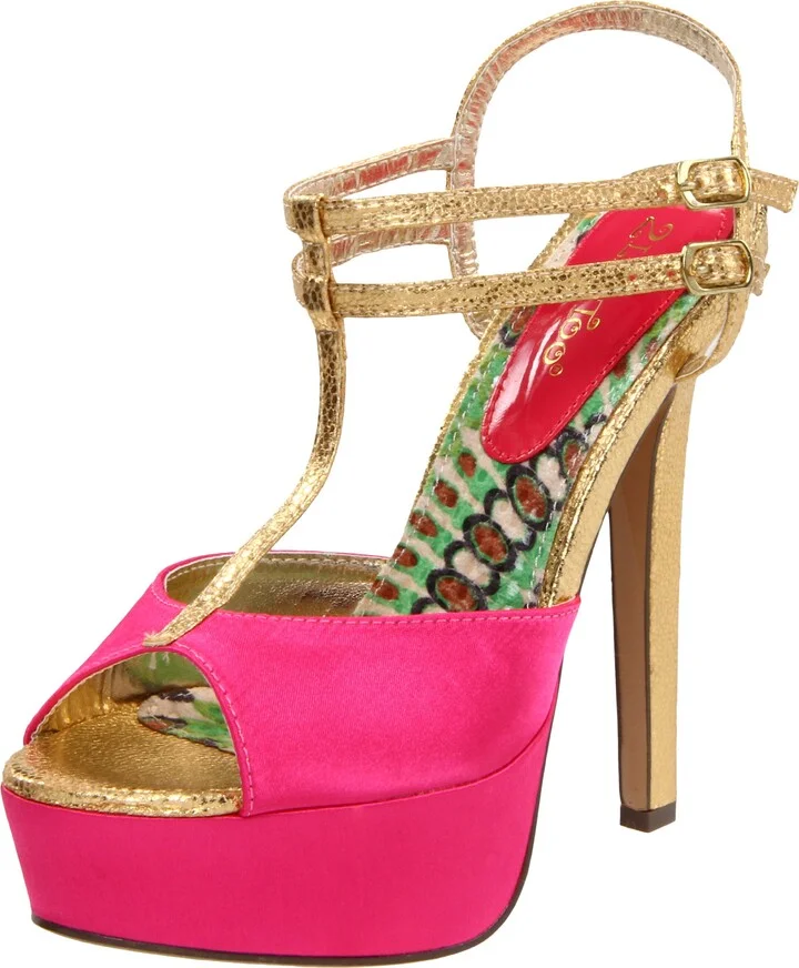 Fuschia/Gold