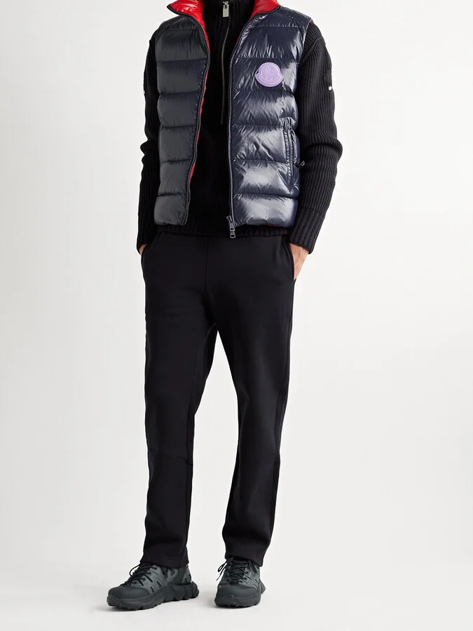 2 Moncler 1952 Silencio Nubuck, Mesh and Rubber Sneakers - Image 2