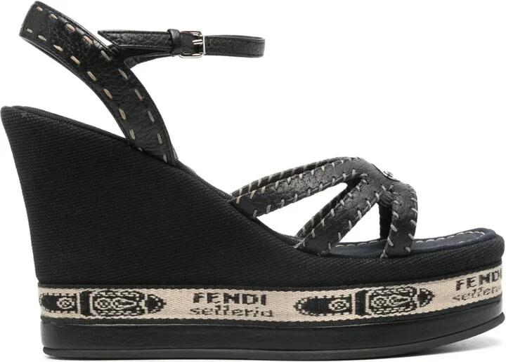 2000s 110mm Logo-Plaque Shoes