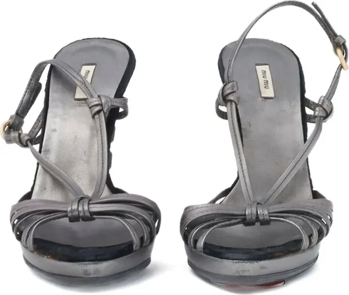 2010 Crystal-Embellished Sandals - Image 4