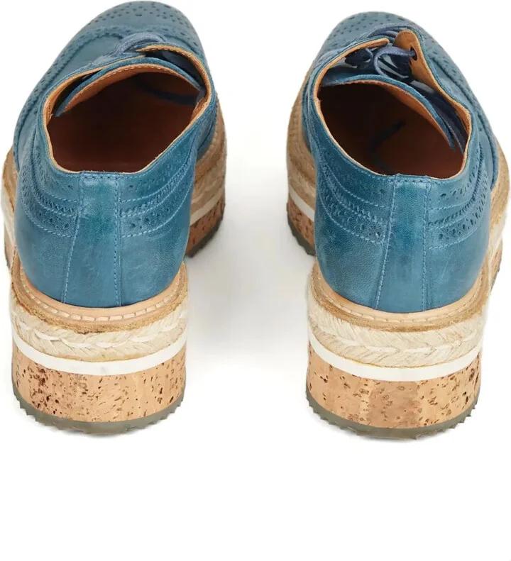 2010 Leather Espadrilles - Image 4