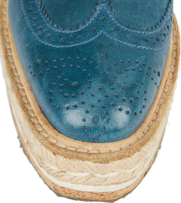 2010 Leather Espadrilles - Image 5