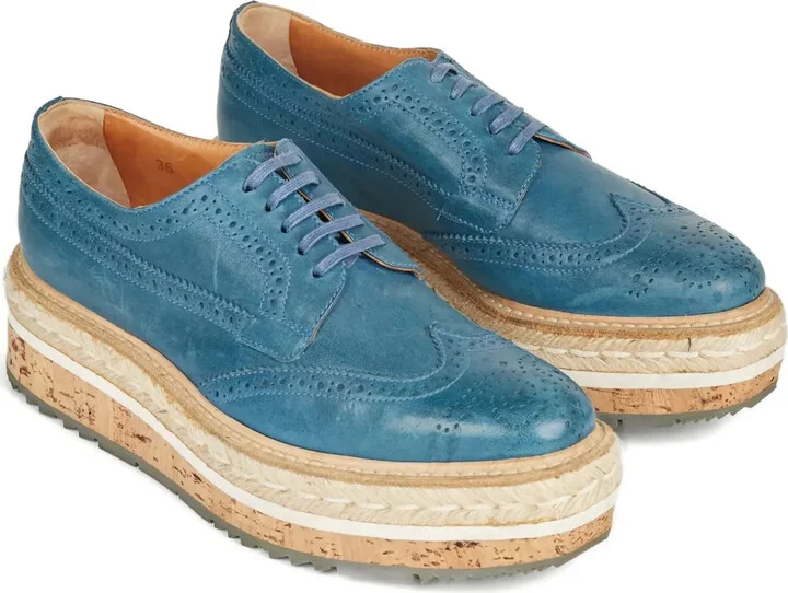 2010 Leather Espadrilles