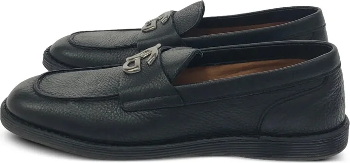 2020s Logo-Plaque Loafers