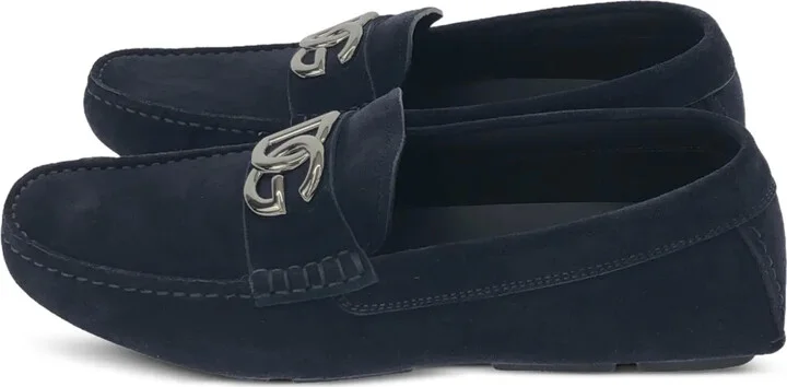 2020s Logo-Plaque Loafers