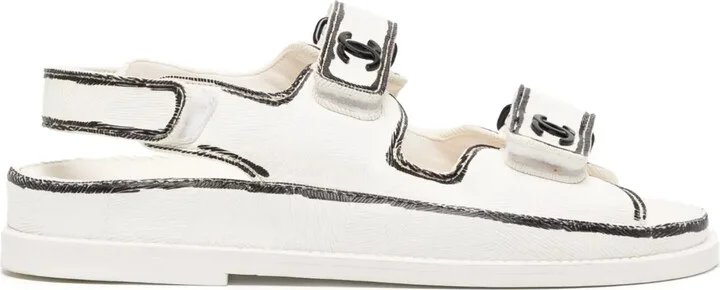 2022 CC logo Dad sandals