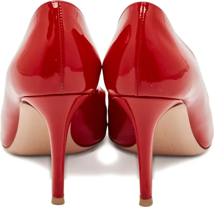 2023 100mm Leather Pumps - Image 3