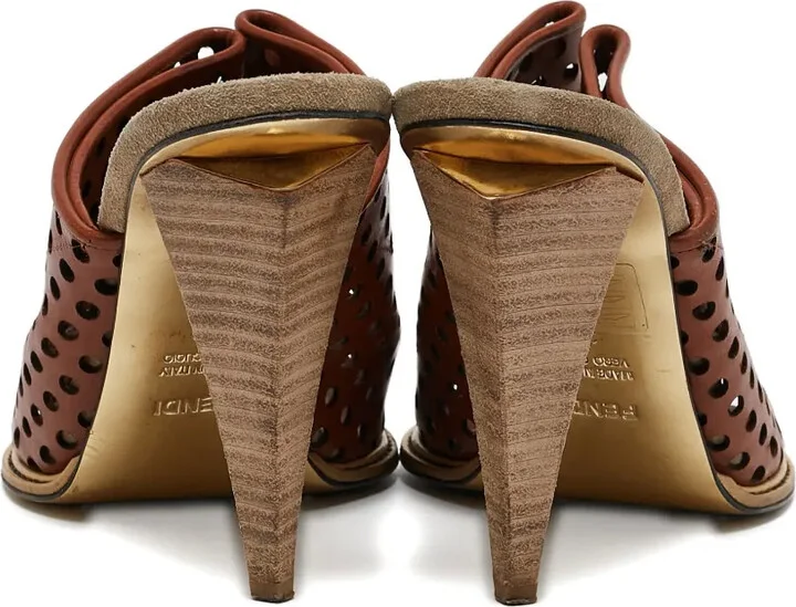 2023 100mm Perforated Mules - Image 4