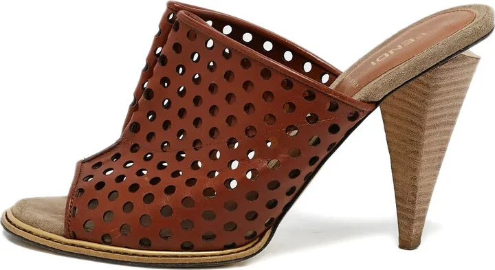 2023 100mm Perforated Mules