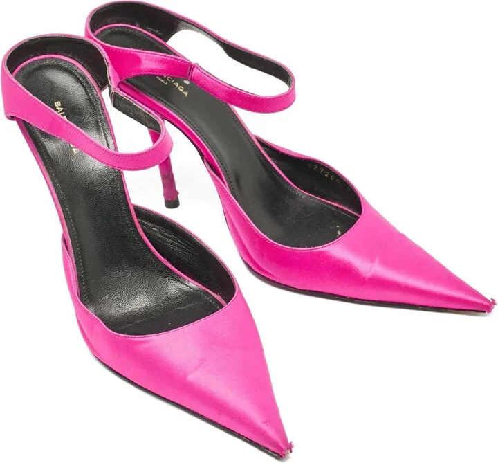 2023 100mm Satin Mules - Image 2