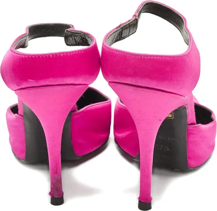 2023 100mm Satin Mules - Image 3