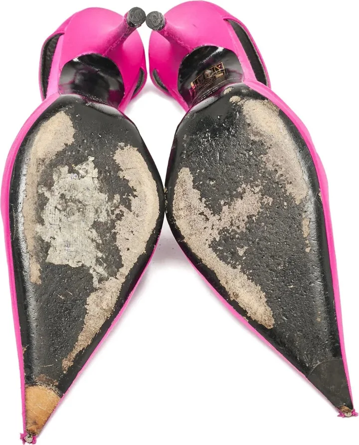 2023 100mm Satin Mules - Image 4